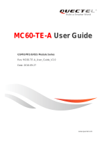 Quectel MC60-TE-A User manual