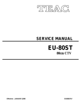 TEAC EU-80ST User manual