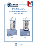 Gilson SS-15D Operating instructions
