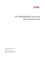 H3C s5800 series Configuration manual