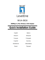 LevelOne WUA-0616 Quick Installation Manual