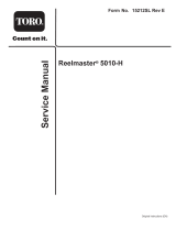 Toro Reelmaster 5010-H Traction Unit User manual