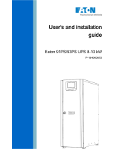 Eaton 91PS User and Installation Manual