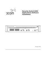 3com Security Switch 6200 Software Install Manual