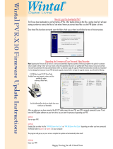 Wintal PVR-X10 Firmware Update Instructions