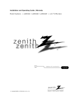 Zenith L26W56B Installation guide