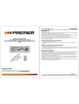 Premier SCR-1510 User manual