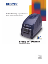 Brady IP300 User manual