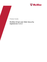 McAfee MAP-3300-SWG - Web Security Appliance 3300 User manual