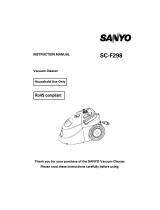 Sanyo SC-F298 User manual