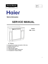 Haier DWL3025DBBB User manual