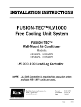 Bard FUSION-TEC HR58APA Installation Instructions Manual