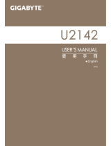 Gigabyte U2142 User manual