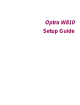 Lexmark OPTRA W810 Setup Manual