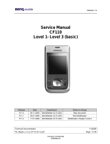 BENQ-SIEMENS CF110 User manual