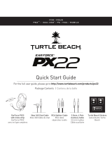 Turtle Beach Earforce PX 22 Quick start guide