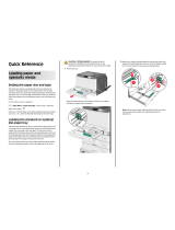 Lexmark C925 Reference guide