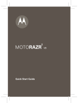 Motorola MOTORAZR2 V9 Quick start guide