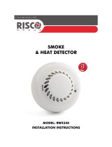 Risco RWX34S Installation Instructions Manual