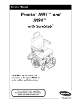 Invacare Pronto M91 User manual