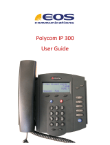 Polycom SoundPoint IP 300 Series User manual
