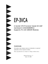 EPOX EP-3VCA User manual