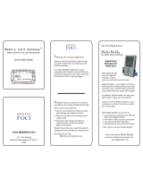 Digital Foci MCG-120 Quick start guide