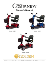 Golden Technologies Golden Companion GC440 Owner's manual