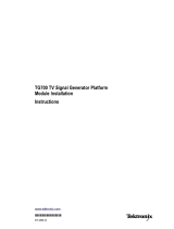 Tektronix TG700 Installation Instructions Manual