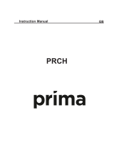 Prima PRCH User manual