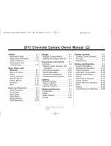 Chevrolet Camaro 2013 Owner's manual