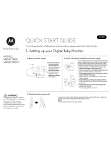 Motorola MBP161TIMER Quick start guide