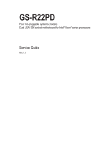 Gigabyte GS-R22PD1 User manual