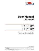 Radiant RK 25 OV User manual