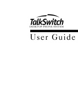 Talkswitch 24 User manual