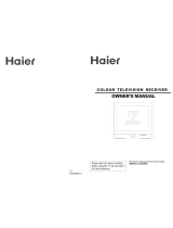 Haier 29F9K-D Owner's manual