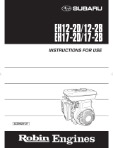Robin EH25-2D Instructions For Use Manual