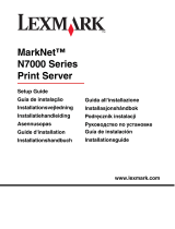 Lexmark N7000E Owner's manual
