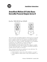 Allen-Bradley ArmorBlock MaXum B Series Installation Instructions Manual