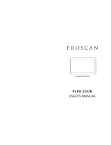 ProScan PLED 2243B User manual