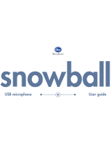 Blue Microphones Snowball User manual