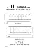 AFi RT-RR-94800C-SL Owner's manual