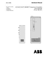 ABB ACC 607 User manual