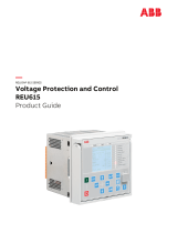 ABB Relion 615 series User manual