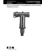 Eaton 600 A 35 kV Class Insulated Standoff Bushing Assembly/Installation Instructions