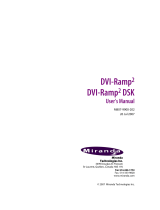 Miranda DVI-Ramp2 User manual