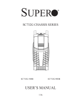 Supermicro SuperChassis 732G-903B User manual