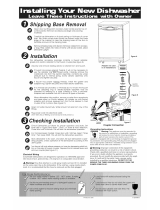 Maytag MDC4650AWB - Jet Clean II 24" Portable Dishwasher Installation guide