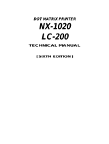 Star Micronics LC-200 Technical Manual