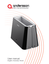 Andersson HDD 2.1 User manual